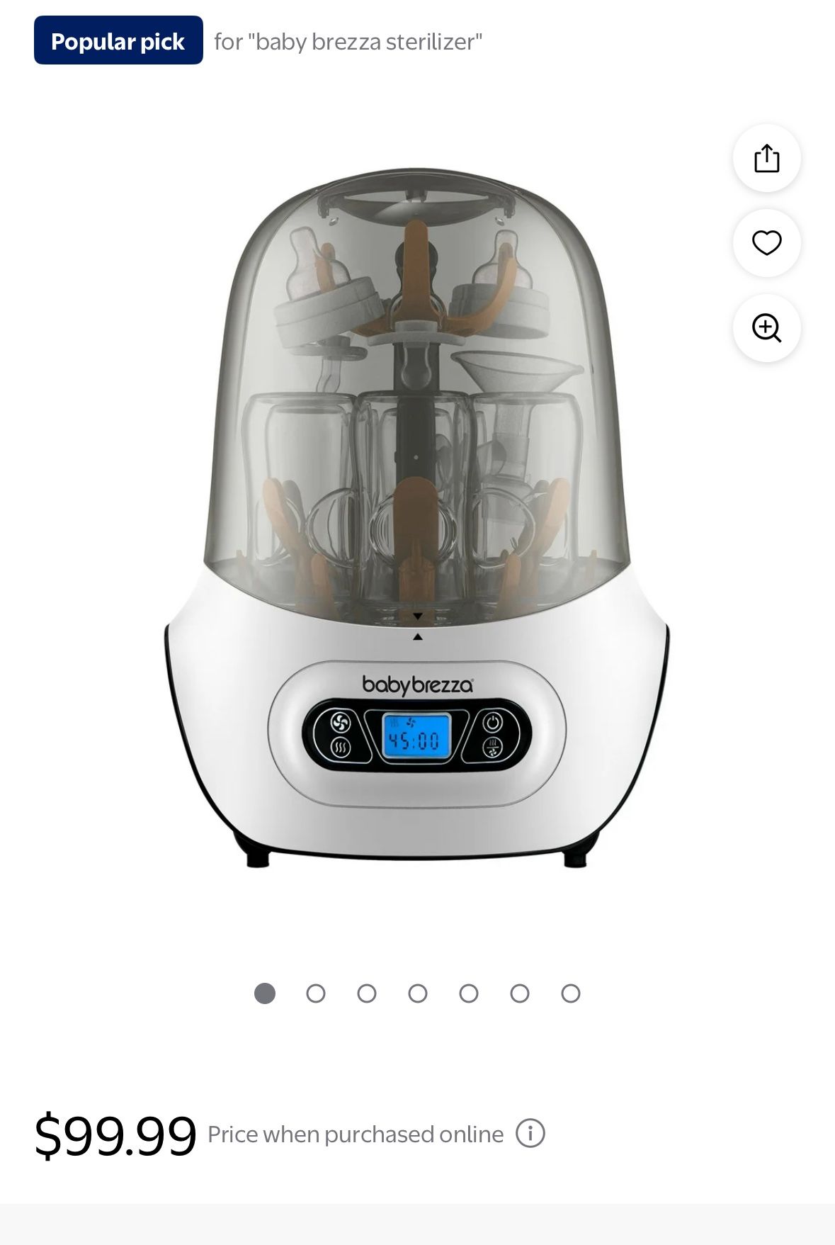 Baby Brezza Sterilizer Dryer