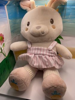 NWT Girl Plush Bunny W Clothes