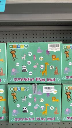 Obuby Sprinkler Play Mat for Kids