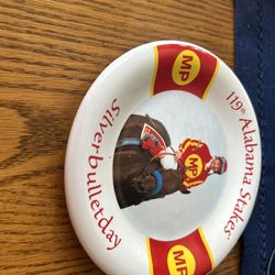 Saratoga 119th Alabama Stakes Silver Bullet Day Plate 8"