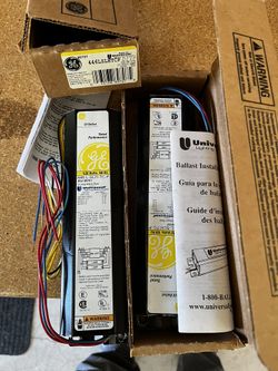 (2) Brand New Still In Box GE Light Bulb Ballasts 