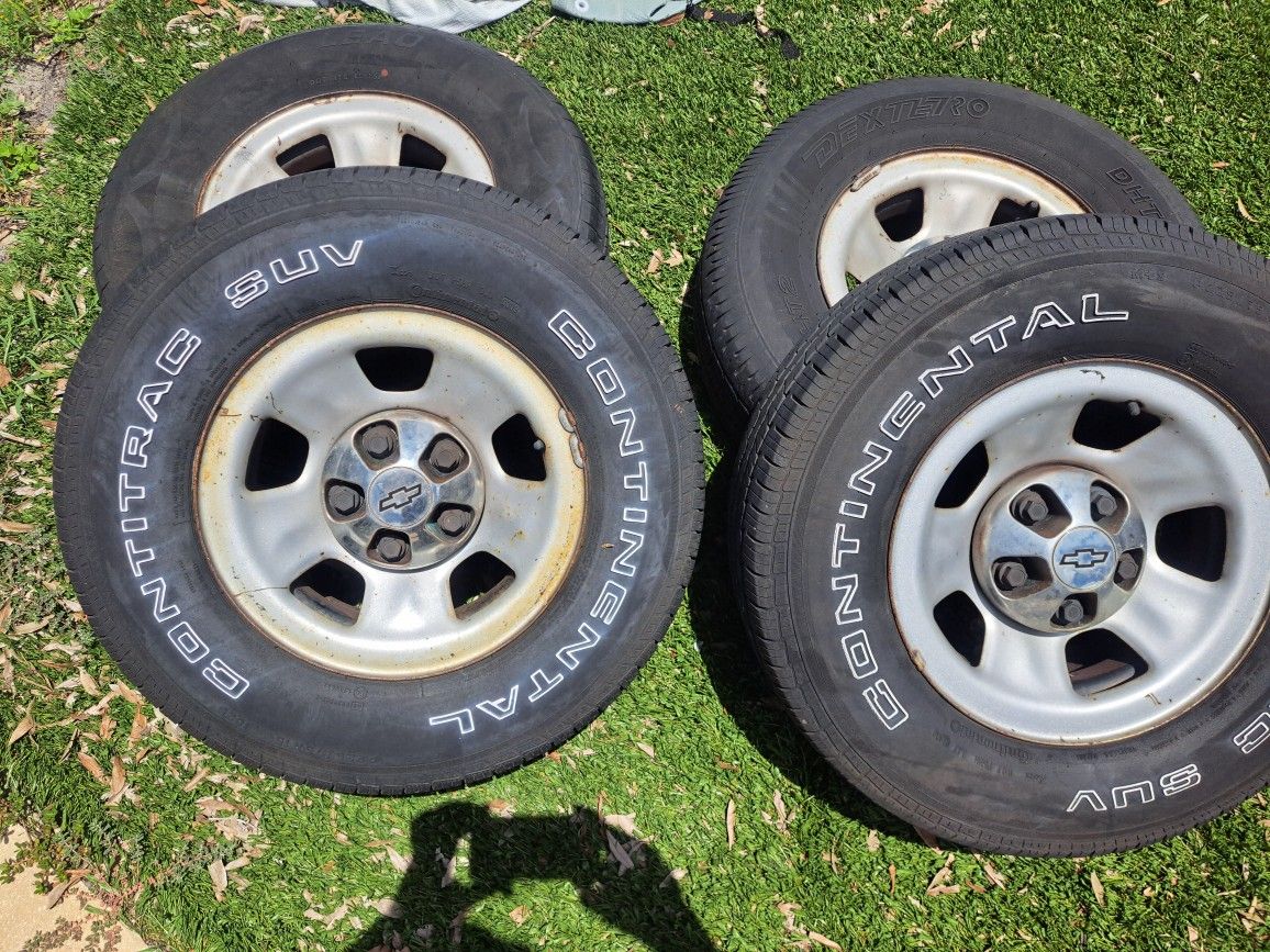 Chevy astro rims