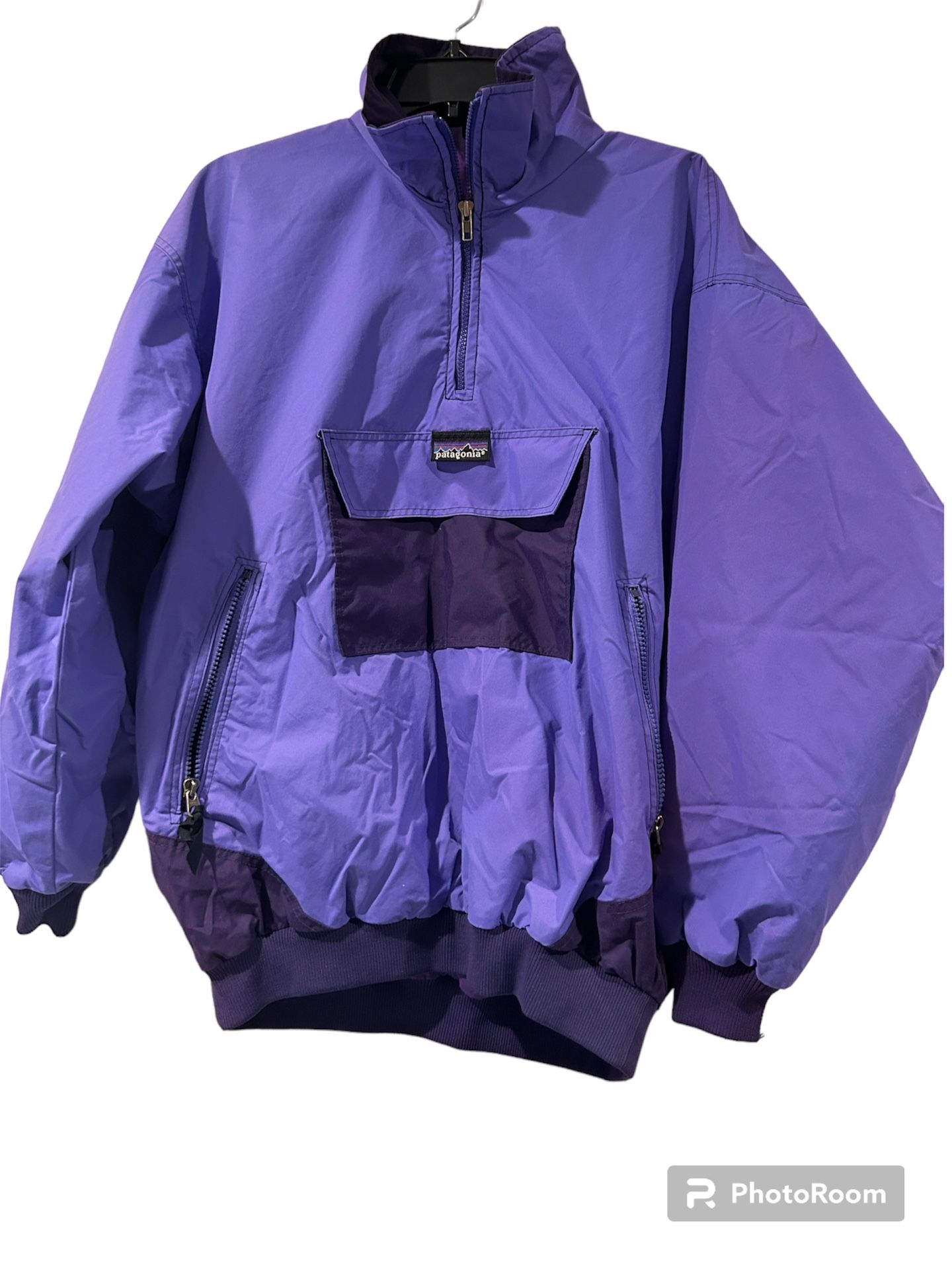 Patagonia vintage women’s purple bomber jacket