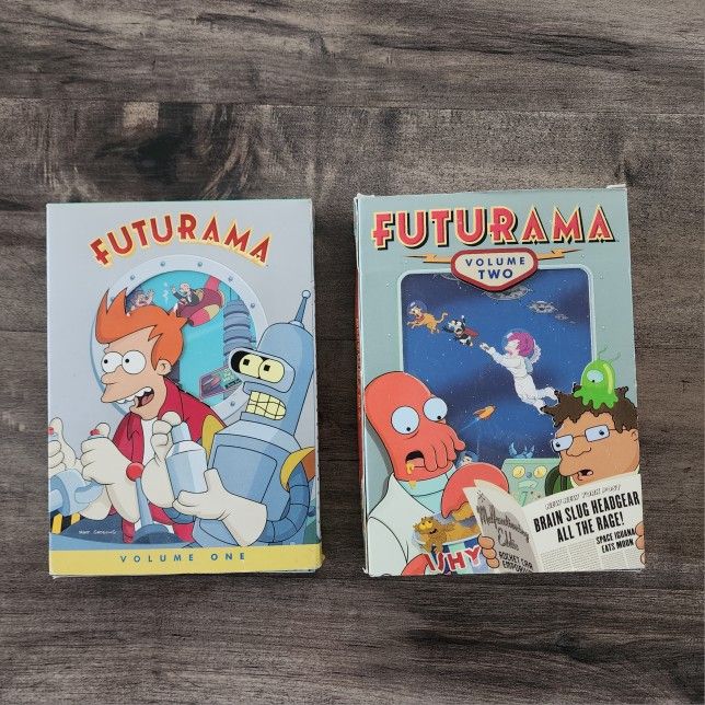 Futurama Volume 1 & 2 DVDs