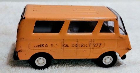 Vintage Tonka District Bus 227 Yellow