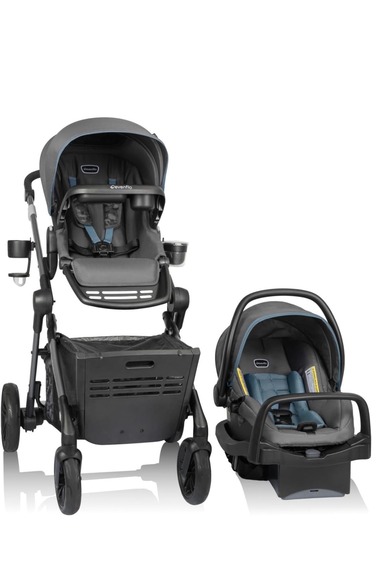 π BRAND NEW Evenflo Pivot Troop Stroller & Car Seat System β Modular for Child & Pet πΆπΆ β $180