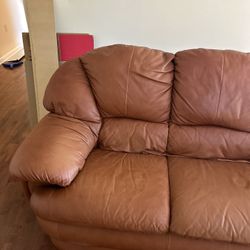 Leather sofa 