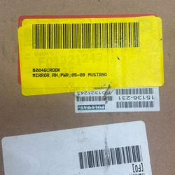 Mustang  Mirror  RH PWR 05-09 Brand New
