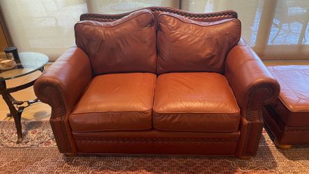 Leather living room set