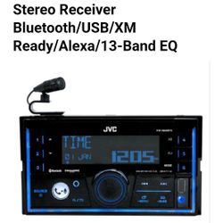 JVC - 2 Din Car Stereo Receiver/CD/USB/xm Ready/13-Band EQ