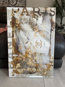 Designer Canvas Print.  30x20in