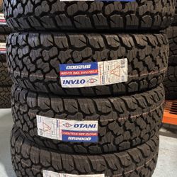 (4) - LT265/75/16 Otani SA2000 All Terrain Tires