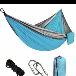 camping 2 person hammock for backpacking travel with assorted colors