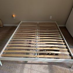 VEVELSTAD QUEEN SIZE IKEA BED FRAME