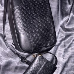 Gucci Leather Purse & Wallet Set 