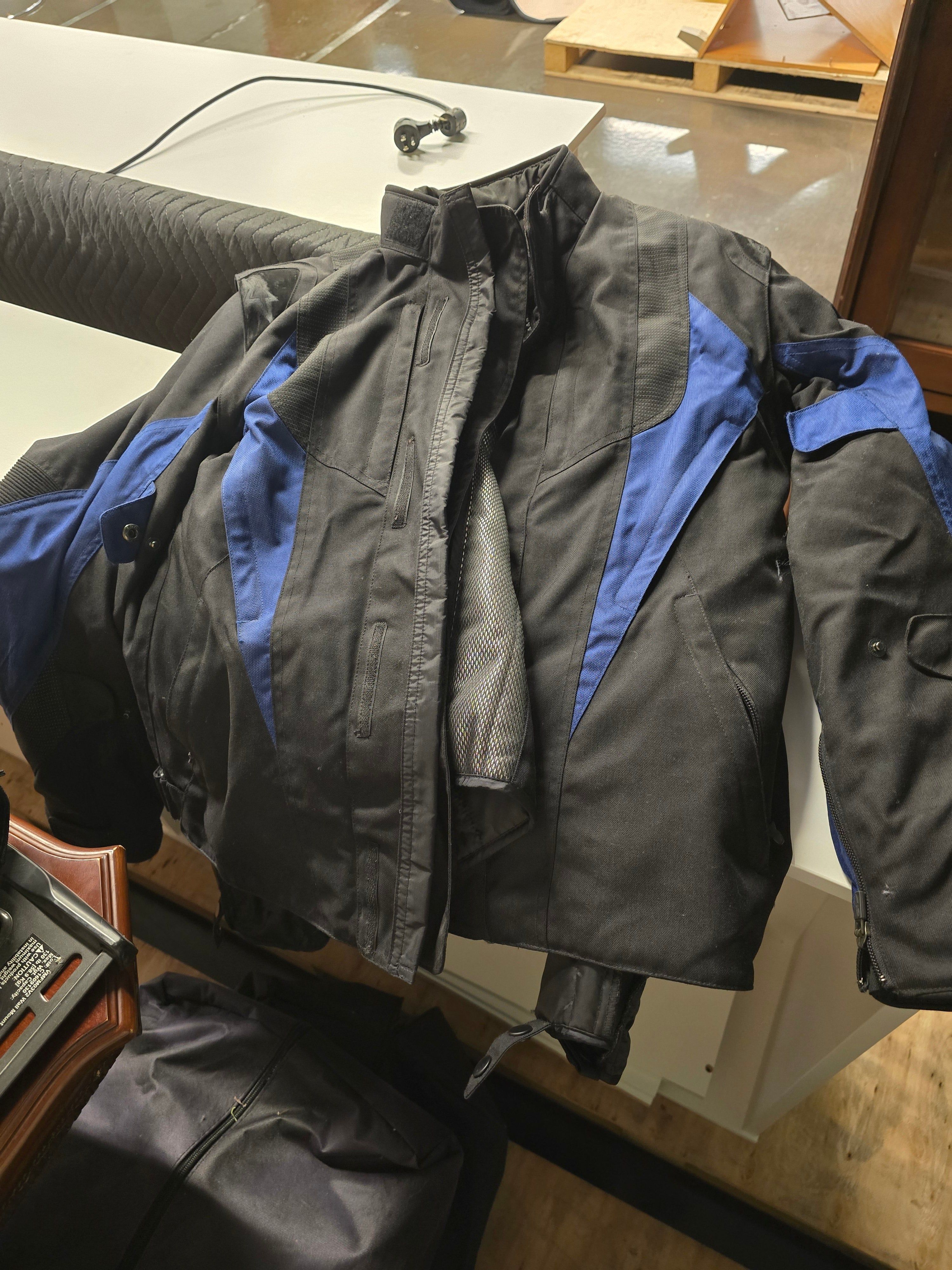 Alpinestars Motorcycle Jacket Blue (Used) XL