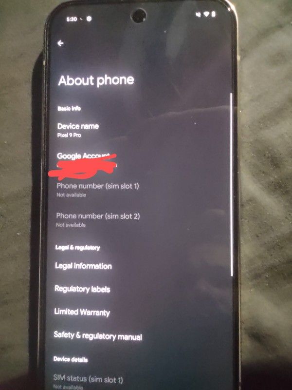 Google Pixel 9 Pro