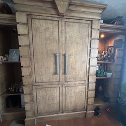 Entertainment Wall Unit 4-piece