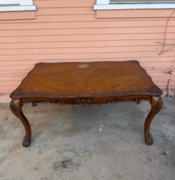 Ball and claw coffee and side table