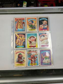 Garbage Pail Kids Cards Lot of 21