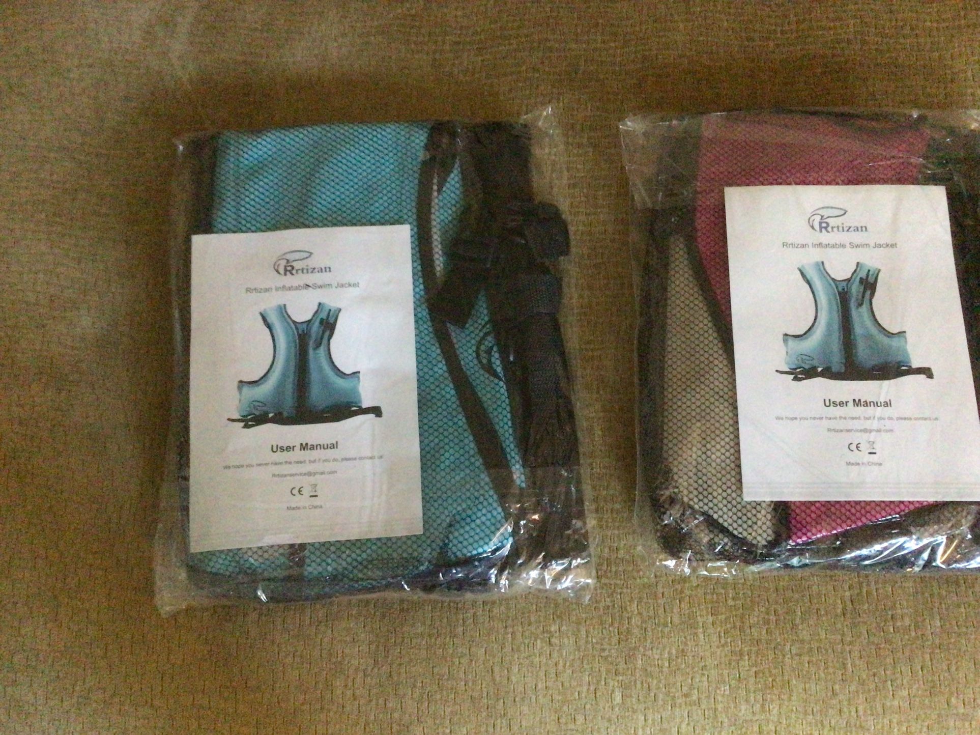 Inflatable Swim Jacket