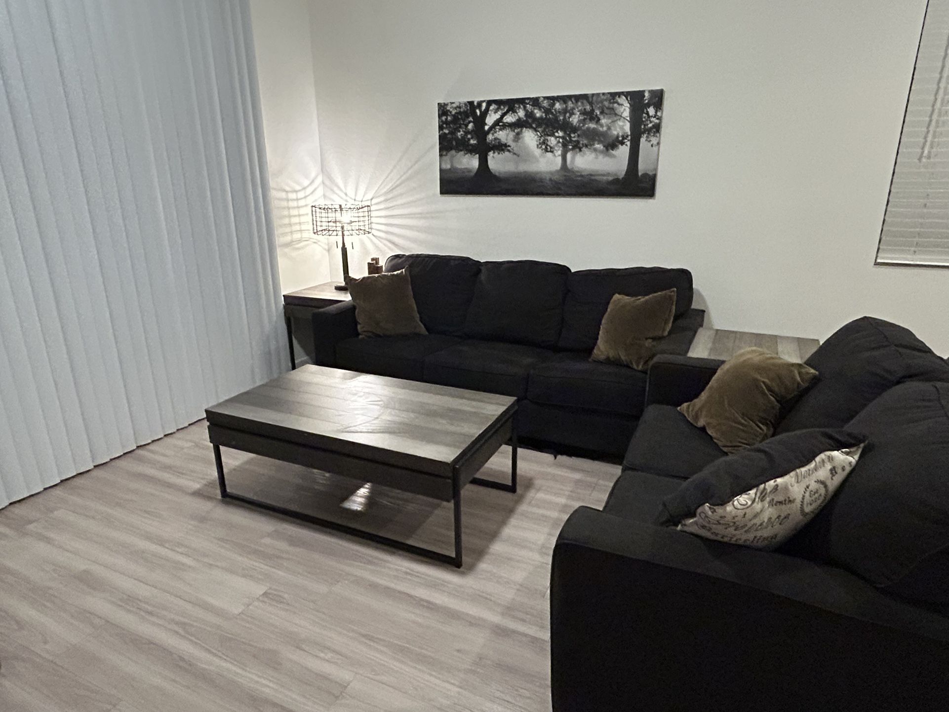Couches and End Tables