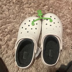 White Crocs
