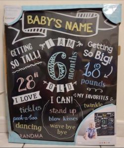 Baby Monthly Chalkboard