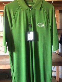New very nice golf shirt with tags only $30 firm