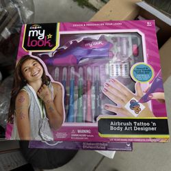 Cra-Z-Art My Look Airbrush Tattoo & Body Art Designer – New in Box