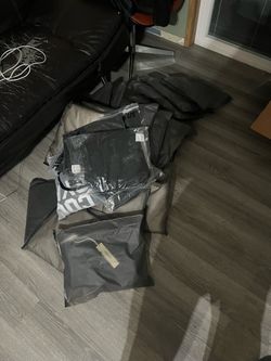 Denim Tear Black On Black Set