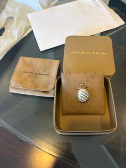 Sculpted cable locket by David Yurman
