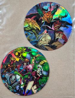 Complete set of 5 Wild-D.I.S.C.s + WildC.A.T.S. #2 comic