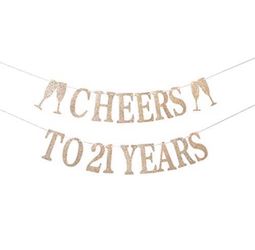 21st Birthday Banner