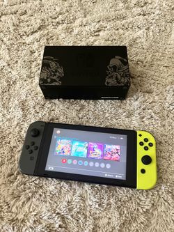 nintendo switch V2 diablo edition RARE