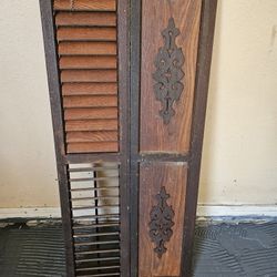 Antique Wood Shutters