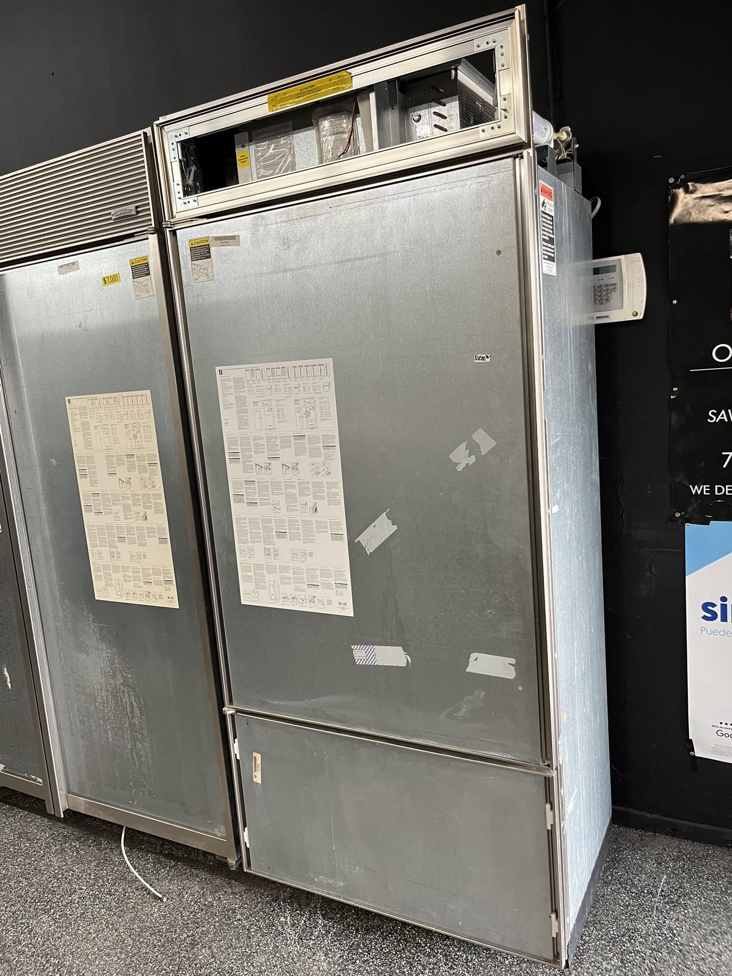 Sub Zero Panel Ready 36” Built In Bottom Freezer Refrigerator
