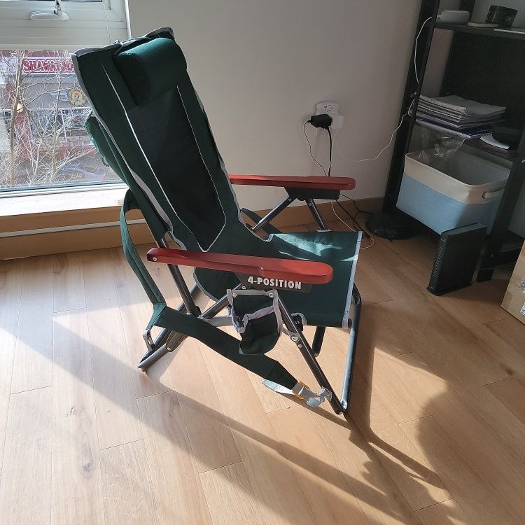 Reclining Portable Backpack Chair × 2