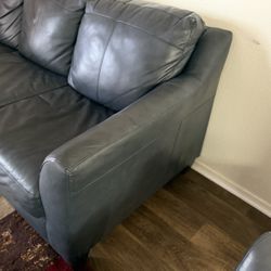 2 Pc  Leather Couch