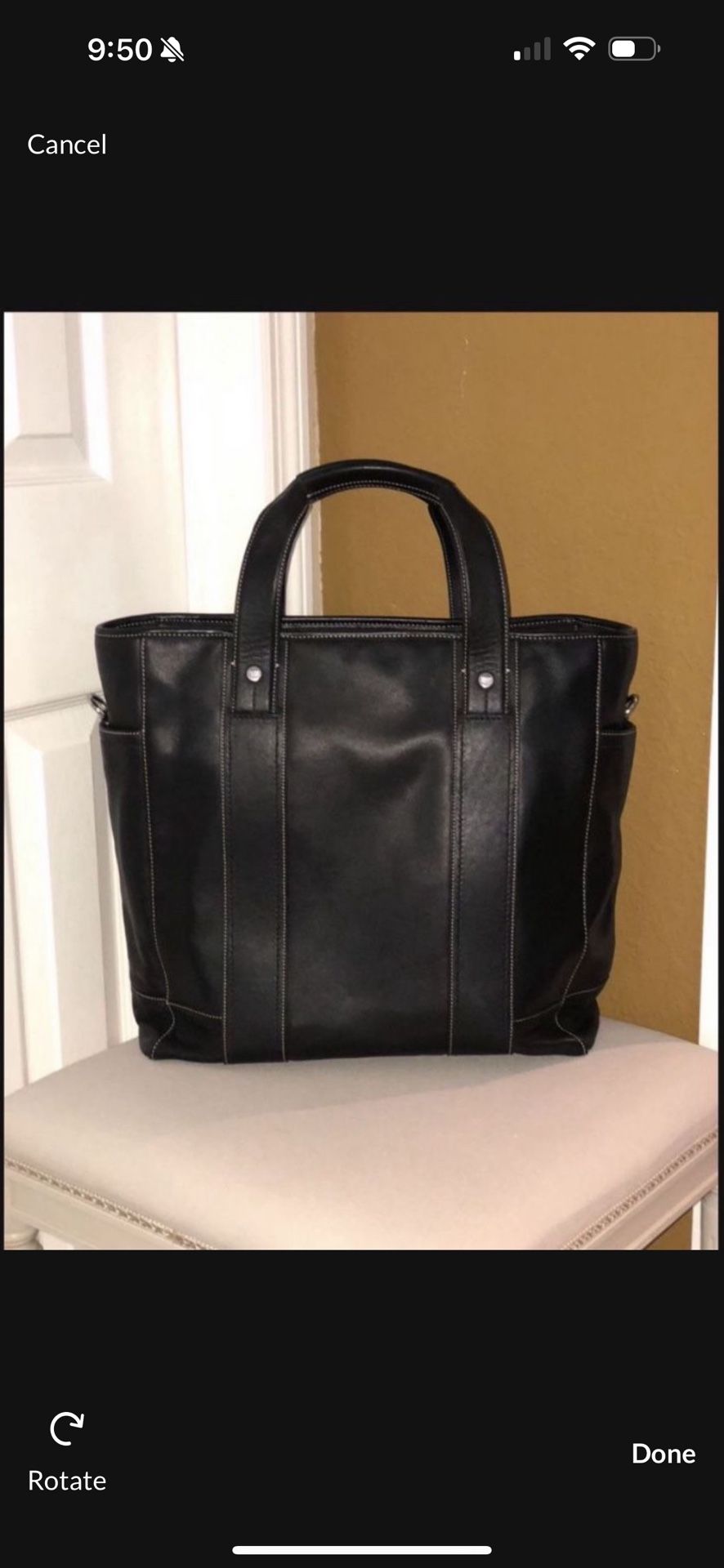 Leather Tote