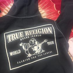 True Religion zip up jacket