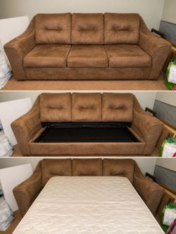 Sofa with pull out couch