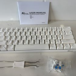 White Gaming Keyboard 