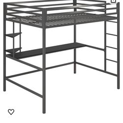 Full Size NIB Metal Loft Bed