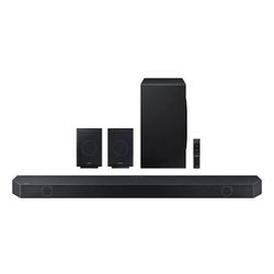 SAMSUNG Q-Series 11.1.4ch Wireless Dolby Atmos Soundbar + Subwoofer + Rear Speakers w/ Q-Symphony