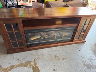 Fireplace TV Stand Console