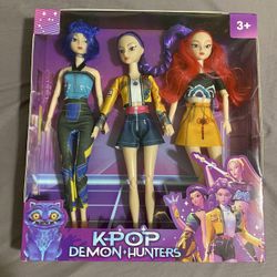 KPop Demon Hunter Dolls