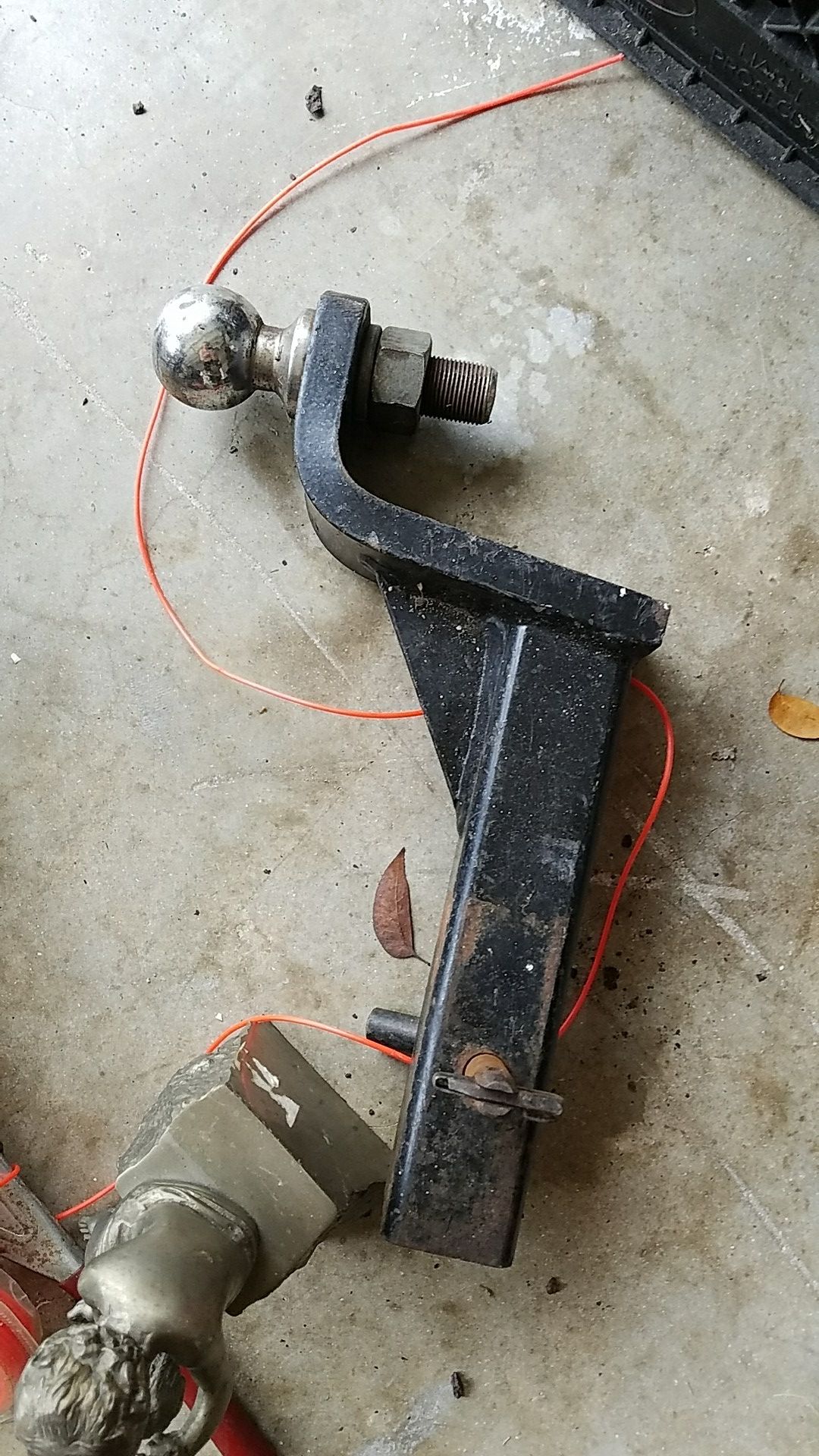 Towing truck receiver 2 in