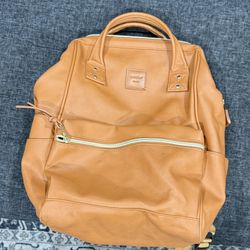 Kah&Kee leather backpack  15in laptop bag 