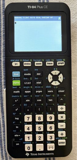 Graphing Calculator (Texas Instruments TI-84 Plus CE Color Graphing Calculator)